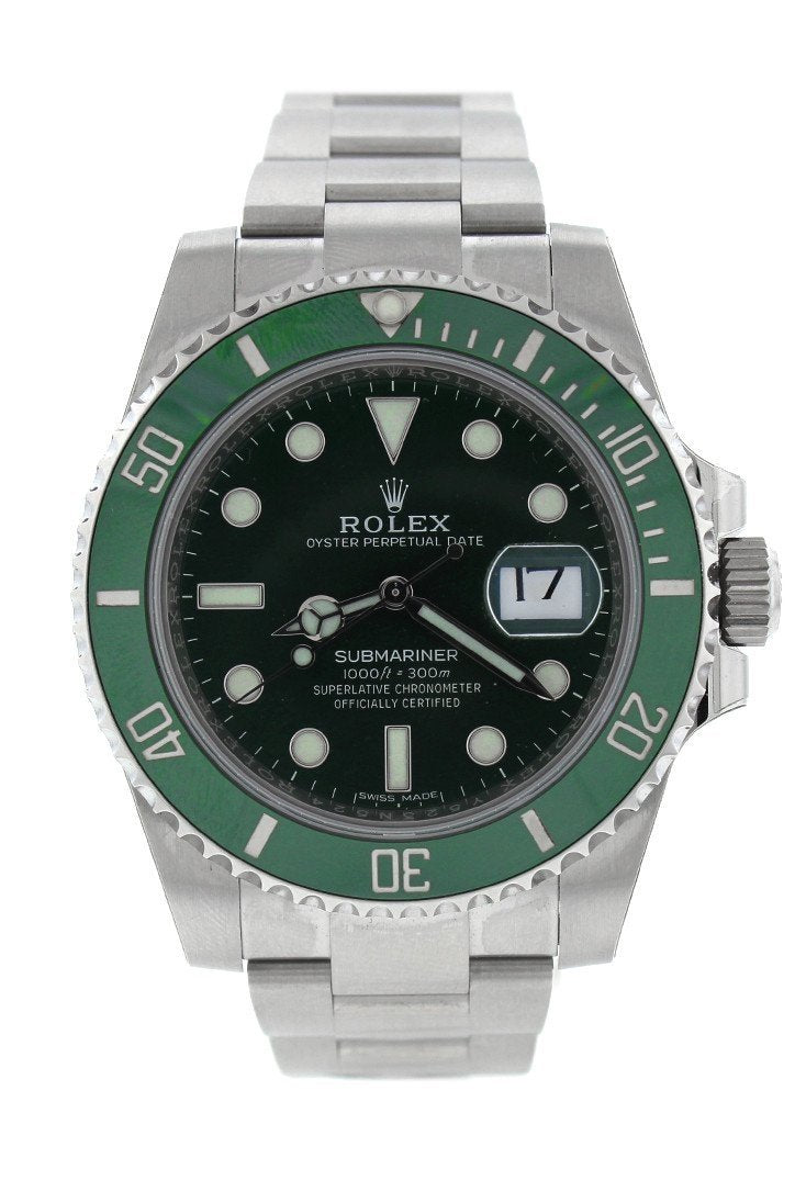 Rolex Submariner Hulk Date 40 Green Dial Mens Watch 116610LV 116610 - Image 2