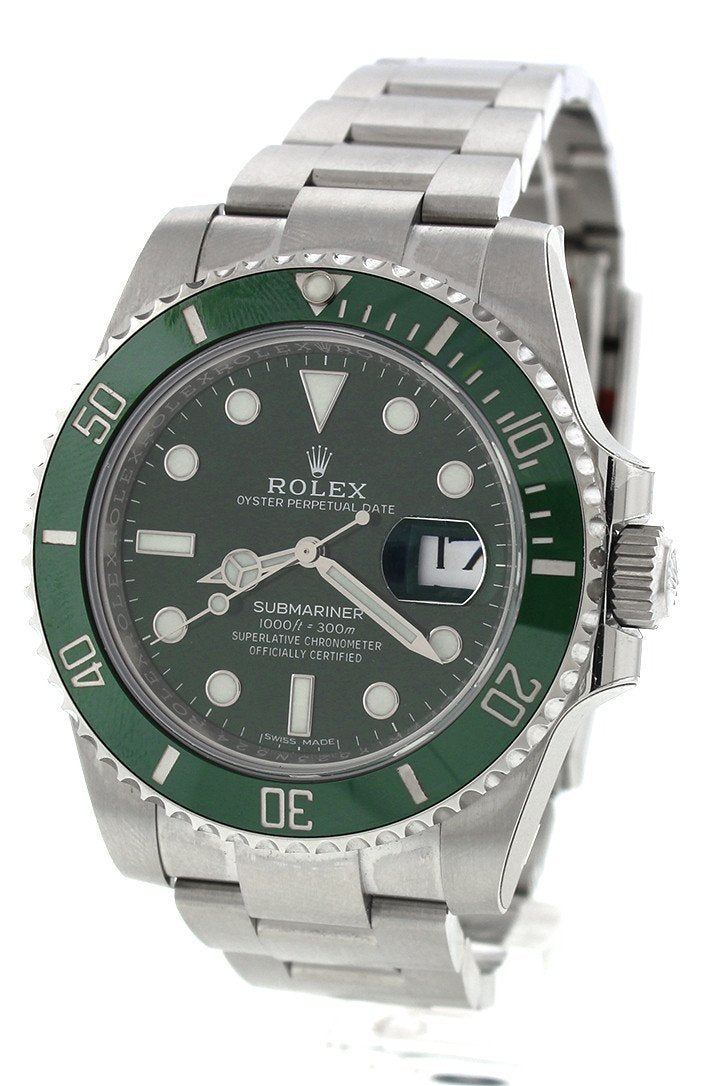 Rolex Submariner Hulk Date 40 Green Dial Mens Watch 116610LV 116610 - Image 3