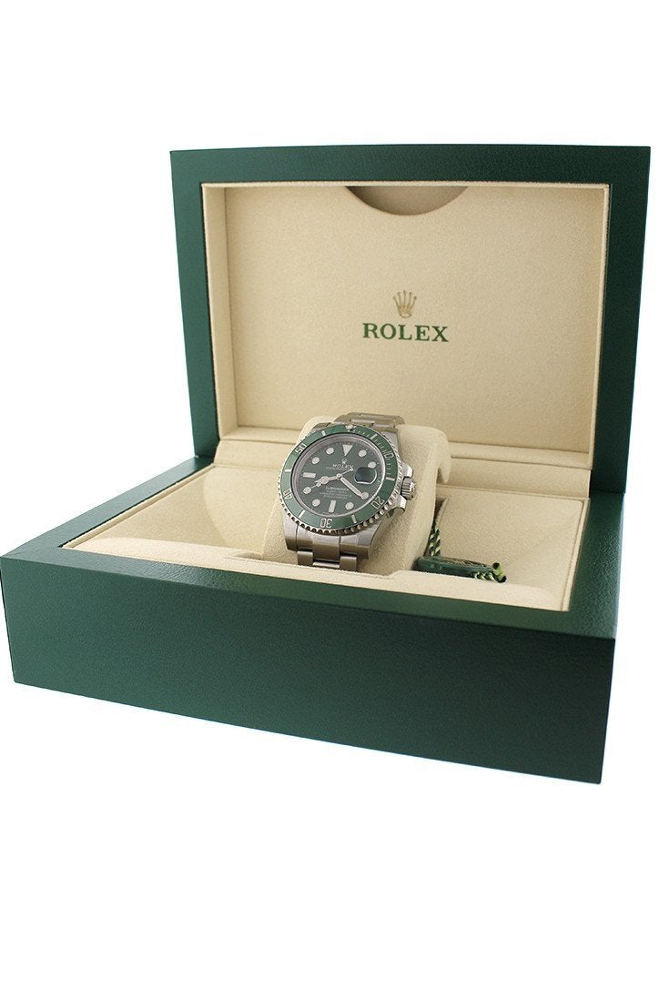 Rolex Submariner Hulk Date 40 Green Dial Mens Watch 116610LV 116610 - Image 8
